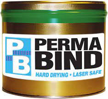 (image for) Spinks Permabind Black High Solid 1 lb.